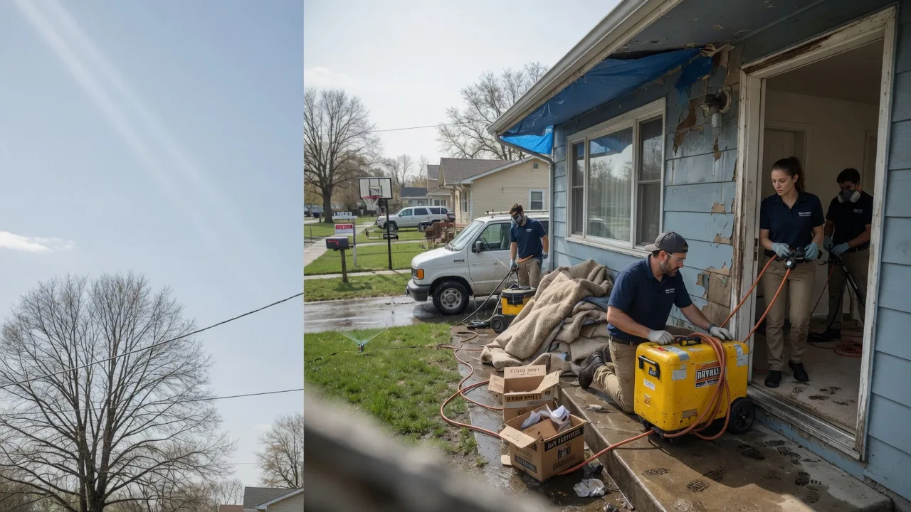 Basement Flood Cleanup in Belmont, MS near me